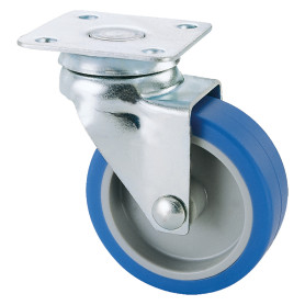 RUOTA PER MOBILI ART. 221  diametro  60 - piastra mm 60 x 60