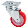 RUOTA PER MOBILI ART. 235  diametro  60 - piastra mm 60 x 60