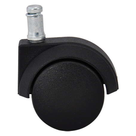 RUOTA PER MOBILI DOPPIA  diametro  50 pz 4 - perno mm 11 x 20