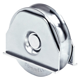 RUOTA PER CANCELLI GOLA SEMITONDA ART.332  diametro  140