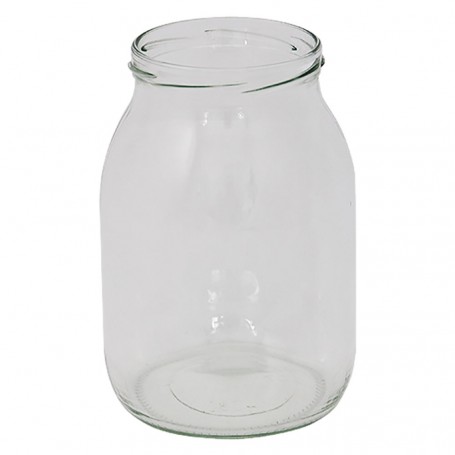 VASO IN VETRO PER ALIMENTI TIPO 'STD' 1062 ml - imbocc. Ø 82 mm c/tappo