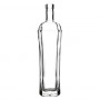 BOTTIGLIA IN VETRO PER DISTILLATI 'EXAGON' 500 ml - colore bianco