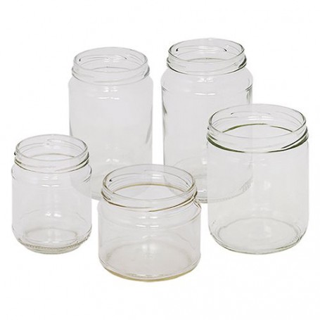 VASO IN VETRO PER ALIMENTI TIPO 'STD' 156 ml - imbocc. Ø 53 mm
