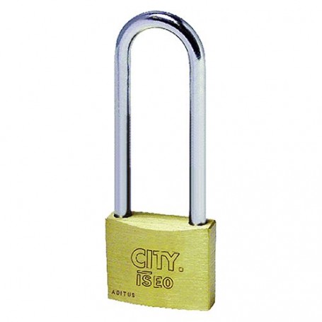 LUCCHETTO RETTANGOLARE ARCO LUNGO mm 40