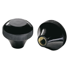POMOLO  F  CON BOCCOLA M 6 x  diametro  mm 35