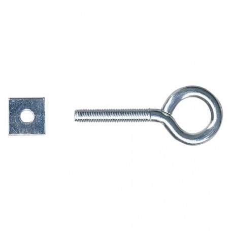 OCCHIOLO A VITE CON DADO D.16 x L.40 mm x d.M6
