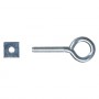 OCCHIOLO A VITE CON DADO D.16 x L.40 mm x d.M6