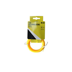 C FILO DECESPUGLIATORE TONDO YELLOW-R MM1.3X15M