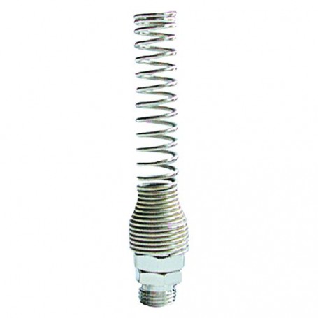 RACCORDO MASCHIO CON MOLLA 1/4' - TUBO 8 X10