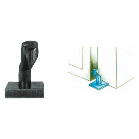 PERNO E PIASTRA PER CARDINE ART.110/24 - 115/24 mm 24