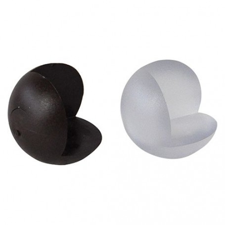 PARASPIGOLI PER MOBILI mm 30 pz 2 - tipo maxi col. trasp.