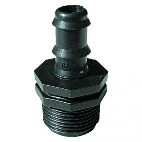 RACCORDO CON FILETTO MASCHIO ø 16 x 1/2'