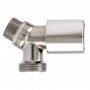 RUBINETTO PER LAVATRICE INCLINATO 1/2" x 3/4"