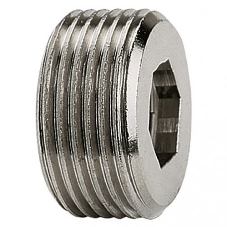 RIDUZIONE PER RUBINETTI ESAGONO INTERNO 1/2'M. x 3/4' F.