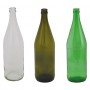 BOTTIGLIA IN VETRO 'VICHY' 1000 ml - colore mezzo bianco