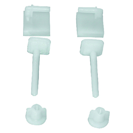 CERNIERA PER FISSAGGIO SEDILE WC 2 pz