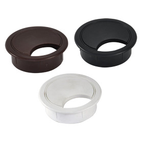 TAPPO PASSACAVI PER SCRIVANIA  diametro  mm 80 - colore nero