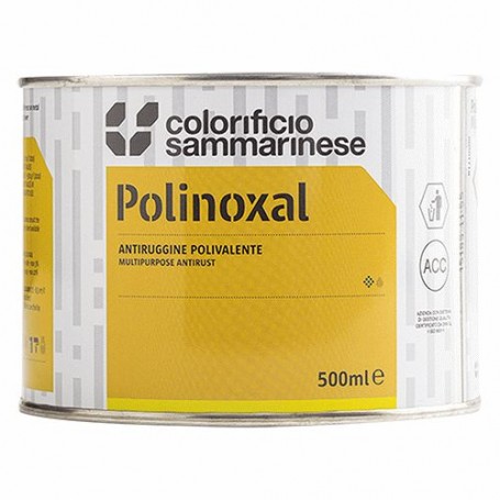 ANTIRUGGINE SINTETICA 'FINA' Kg. 25 Grigia - Polinoxal