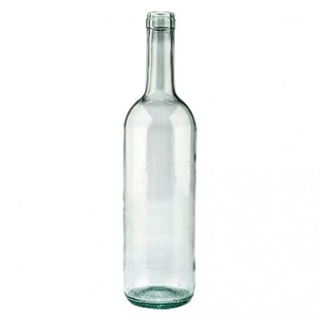 BOTTIGLIA IN VETRO TIPO 'BORDOLESE ECOVA'' 750 ml - colore mezzo bianco