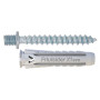 TASSELLO NYLON  X1 EVO  CON VITE DOPPIO FILETTO mm 6 x 30 - vite doppio filetto M6