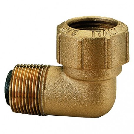 RACCORDO A "L" MASCHIO ø  25 x 3/4"