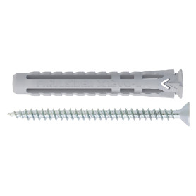 TASSELLO NYLON  X1 EVO L  CON VITE TPS TRUCIOLARE mm 10 x 70 - vite 6 x 80