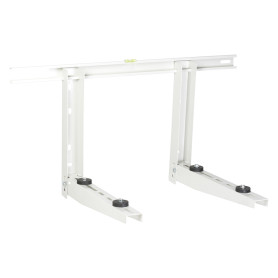 STAFFE PER CONDIZIONATORI CON TRAVERSA A  C  cm.48 x 40 x 80 -15/10 port.110 kg