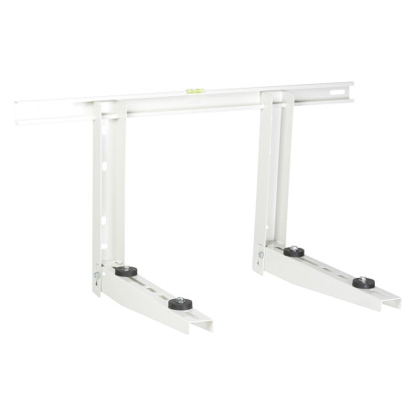 STAFFE PER CONDIZIONATORI CON TRAVERSA A  C  cm.48 x 40 x 80 -15/10 port.110 kg