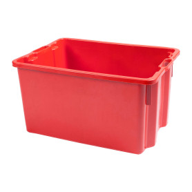 CASSA CHIUSA SOVRAPPONIBILE 50 L ROSSO