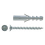 TASSELLO NYLON CON VITE  SV  S8V  diametro    8 x 40 - vite 5x50 mm
