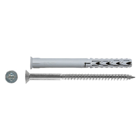 TASSELLO NYLON CON VITE  SXRL-WZ LS  SXRL  8X 80WZ LS   diametro   8 x 80