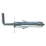 TASSELLO ACCIAIO CON GANCIO MEDIO SBS  9/2   diametro    9 x 45 mm