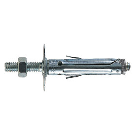 TASSELLO ACCIAIO CON DOPPIA VITE SBS  9/5 M6   diametro    9 x 45 mm