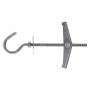 ANCORA A SOFFITTO ACCIAIO OCCHIOLO APERTO KDH4  M4 x  70 mm