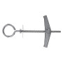 ANCORA A SOFFITTO ACCIAIO OCCHIOLO CHIUSO KDO4  M4 x  65 mm