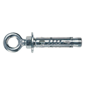 TASSELLO ACCIAIO CON OCCHIOLO  TA M-O  TA M 8O  diametro  12 x  56 mm - M8 x 62