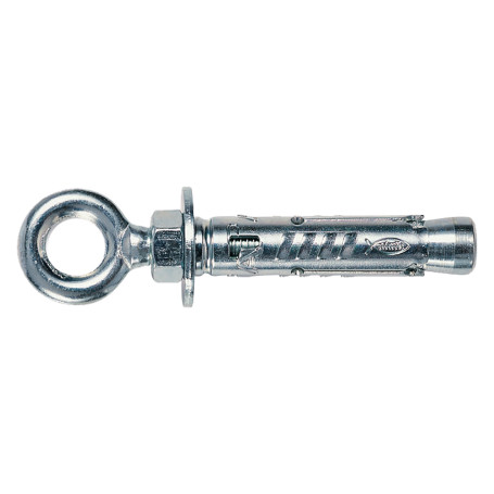 TASSELLO ACCIAIO CON OCCHIOLO  TA M-O  TA M10O  diametro  15 x  70 mm - M10 x 77