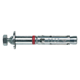 TASSELLO ACCIAIO CON VITE DI SICUREZZA  TA M-BP  TA M 8BP  diametro  12 x 80 mm - vite M8