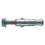 TASSELLO ACCIAIO CON VITE  SLM  SLM 10V 16 x 60 mm - M10 x 80 mm