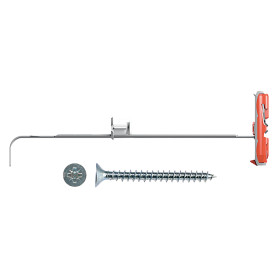TASSELLO NYLON BASCULANTE CON VITE  DUOTEC S  Duotec 10S  diametro  10mm - vite 5 x 50mm