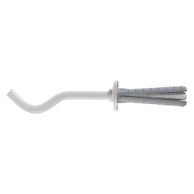 TASSELLO MENSOLA TONDA PER RADIATORI ALLUMINIO  TF 8 B  lunghezza utile  70 mm