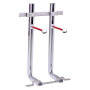 TELAIO  L  PER STAFFAGGIO SANITARI SOSPESI  LC PLUS  cm 20 x h.60 - interasse 18/23 cm