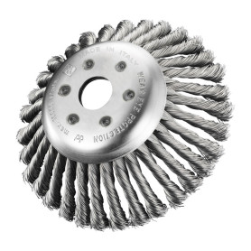 SPAZZOLA P\DECESPUGLIATORE 170 MM FILI ACCIAIO