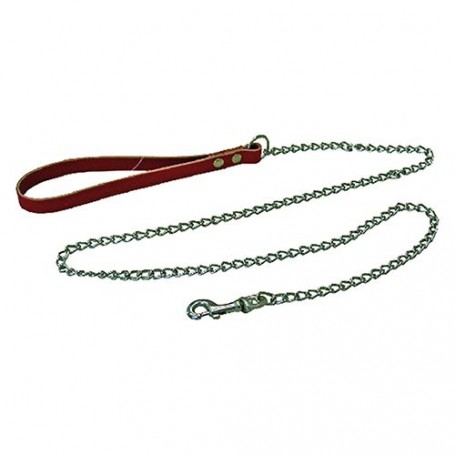 GUINZAGLIO PER CANE mis. 1 cm 120 catena piccola