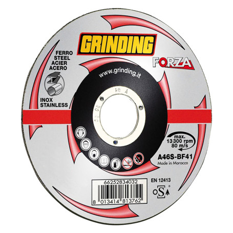 MOLA ABRASIVA PER INOX/FERRO  diametro  230 x 1