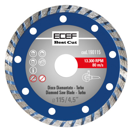 DISCO DIAMANTATO  diametro  115 x 2