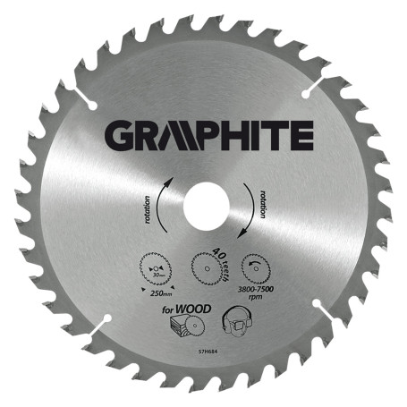 DISCO PER SEGA CIRCOLARE  diametro  185 mm - foro 30 mm