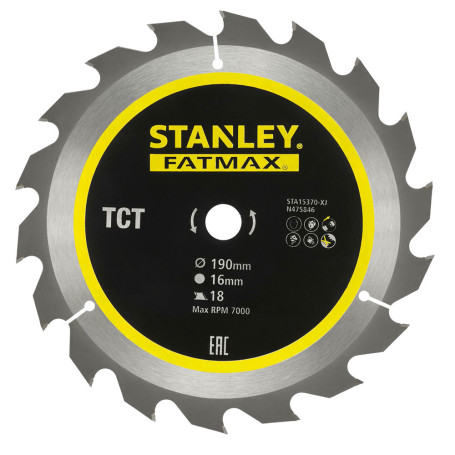 LAMA PER SEGA CIRCOLARE  DENTI RIAFFILABILI   diametro  190 mm - foro 16 mm