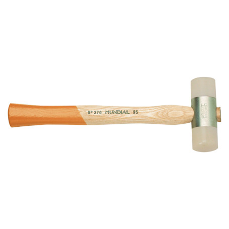 MAZZUOLA TESTE IN POLIURETANO  diametro  mm 35 lungh. tot. mm 310