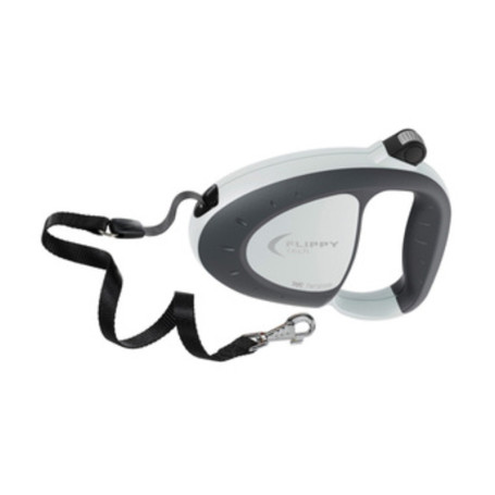 GUINZAGLIO P\CANI FLIPPY ONE TAPE MEDIUM NERO